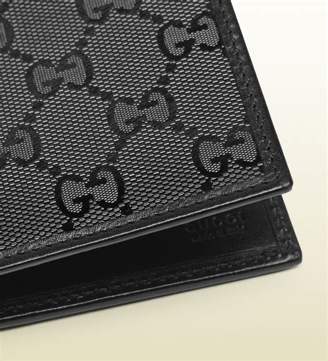 gucci bi-fold wallet men's|men's Gucci wallet on sale.